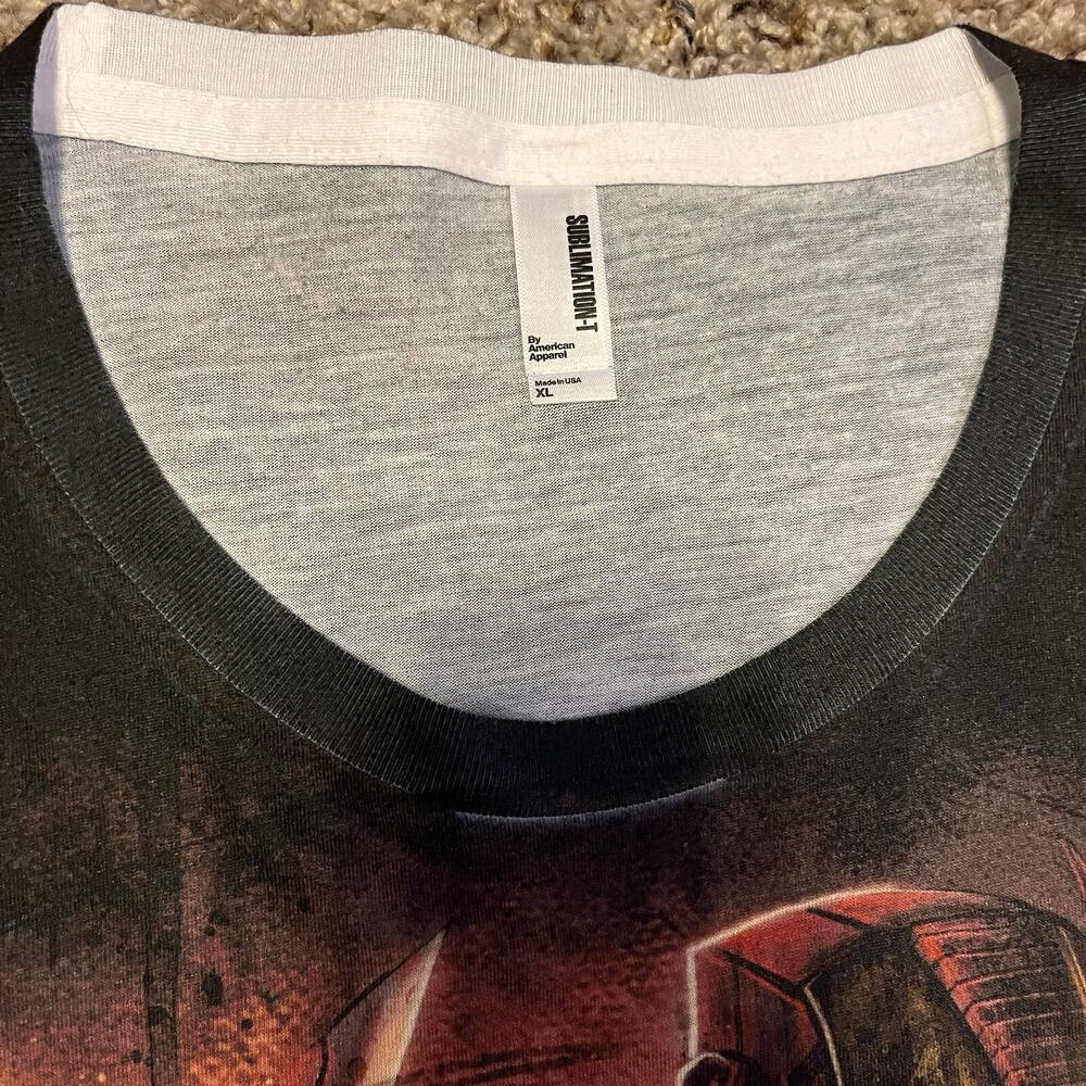 Iron Man Marvel Sublimated All Over Print T-Shirt Size XL - Picture 6 of 11